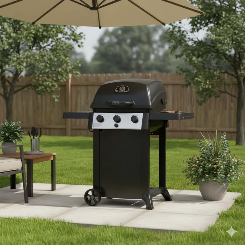 Parrilla Barbacoa A Gas Acero-inoxidable Negro Broil King Bk 310 en Negro - Exterior, Uruguay | Divino