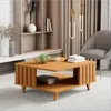 Mesa de centro 70CM Ripado - Listones de Madera - Mesas de living, Uruguay | Balton, vista 1 de 2