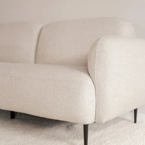 Sofá Giovanni / Gris claro - 2 cuerpos en Beige - Sillones y sofás, Uruguay | Fabrica Italiana