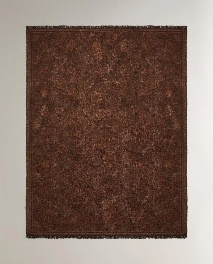 MANTA CHENILLA JACQUARD - Textiles, Uruguay | Zara Home, vista 2