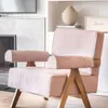BUTACA SIGMA - OLMO Y TERCIOPELO ANTIMANCHAS en Rosa - Butacas, banquetas y puffs, Uruguay | La Iberica, vista 5 de 6