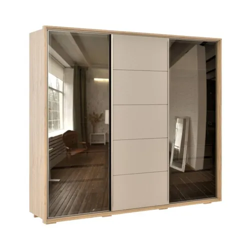 Ropero puertas corredizas Reflecta 2.7 - Concepto - Hanover en Beige - Roperos y placares, Uruguay | Rústico Hogar