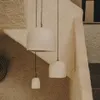Lámpara de techo Calvia de papel maché blanco Ø 25 cm en Blanco - Lámparas colgantes, Uruguay | Kavehome, vista 3 de 5