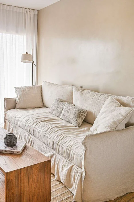 SILLON ALMA LINO CRUDO - 2.30 MTS - Sillones y sofás, Uruguay | La Iberica