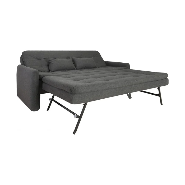Sillon cama Madalena - Gris en Gris - Sillones y sofás, Uruguay | La Cueva Muebles, vista 7