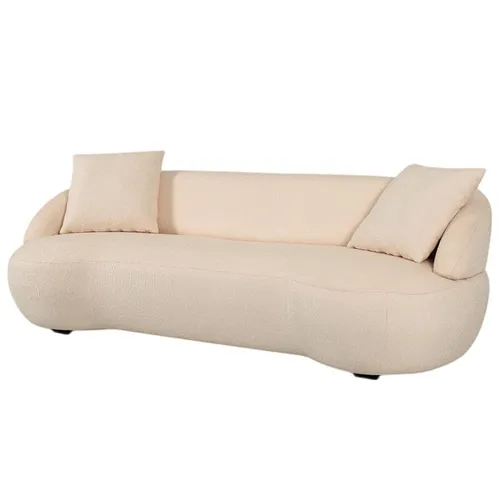 SOFA LEE 220X90X70CM TELA BOUCLE CRUDO - Sillones y sofás, Uruguay | Vinibel