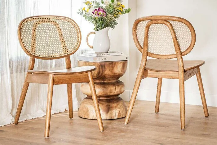 SILLA VILA - OLMO MIEL en Amarillo - Sillas, Uruguay | La Iberica, vista 5