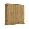 Ropero 4 Puertas - Madera Maciza - Línea Monterrey - Natural - Roperos y placares, Uruguay | Ecowood, vista 4 de 8