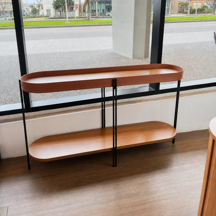 Aparador Monaco Buffet 140cm Cuero/Mdf en Madera natural - Aparadores y recibidores, Uruguay | Balton, vista 3