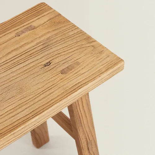 BANCO DE MADERA OLMO - Butacas, banquetas y puffs, Uruguay | Zara Home