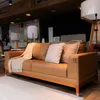 Sofá de Cuero Montreal 3 Cuerpos 210cm - Whisky - Sillones y sofás, Uruguay | Berna home, vista 2 de 6
