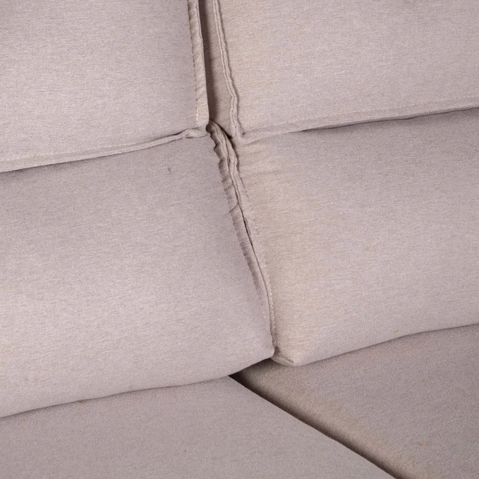 Sofa Retractil 3 Cuerpos Tela Natural-beige Ambar Beige en Beige - Sillones y sofás, Uruguay | Divino, vista 6