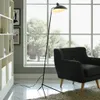 Lampadaire Droit | Serge Mouille en Negro - Lámparas de pie, Uruguay | Mad for Modern, vista 3 de 3