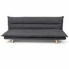 Sofá Cama 2 Plazas Abril - Negro en Negro - Sillones y sofás, Uruguay | Indian, vista 1 de 4