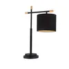 Portátil nórdica tela negra, portalámparas E27 62CM en Negro - Lámparas de mesa, Uruguay | Iluminica, vista 2 de 6