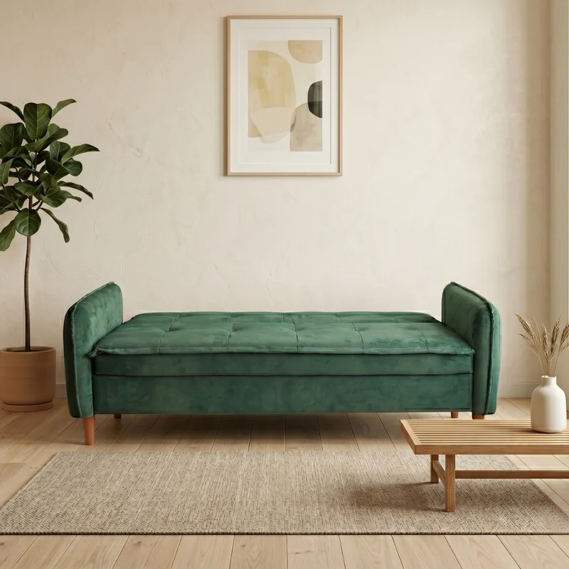 Sofa cama Anna - Moderna Hogar en Verde - Sillones y sofás, Uruguay | Moderna Hogar, vista 4