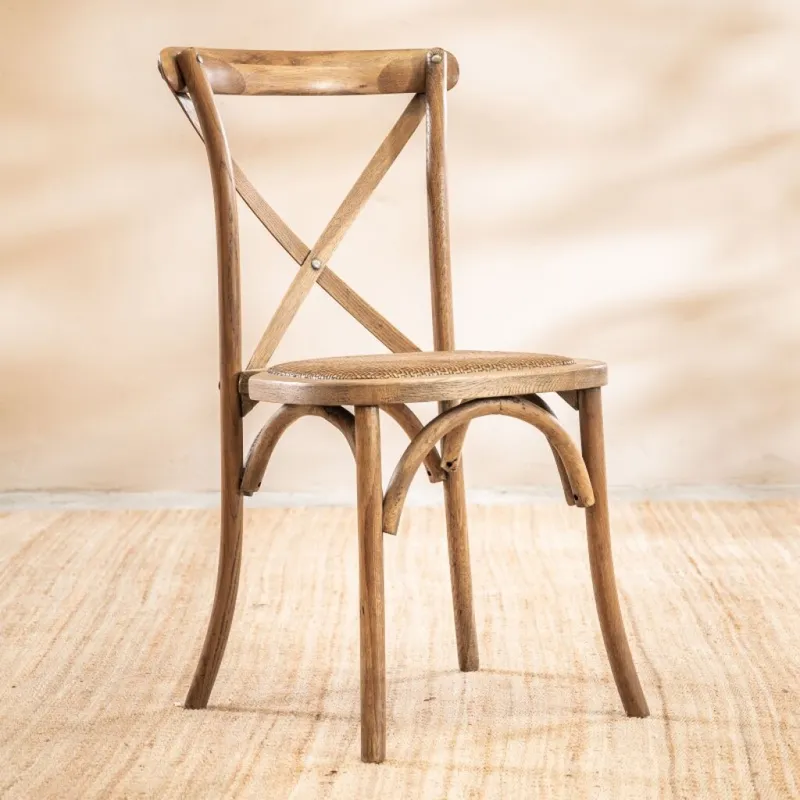 Silla Derwent - Sin Posabrazos en Madera natural - Sillas, Uruguay | Aihaus