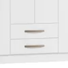 Armario Ropero Placard de 6 Puertas Línea Plus con 2 Cajones y Perchero Horizontal - MDP - Blanco en Blanco - Roperos y placares, Uruguay | Mulata, vista 6 de 8