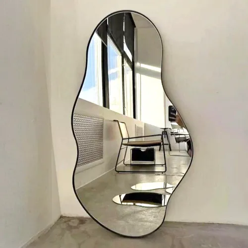 ESPEJO FLOW en Negro - Dormitorio, Uruguay | Casa Ernesta