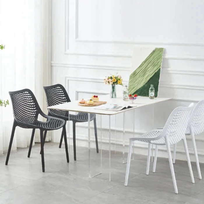 Silla Nantes interior exterior Negro - Butacas, banquetas y puffs, Uruguay | Decotech, vista 4
