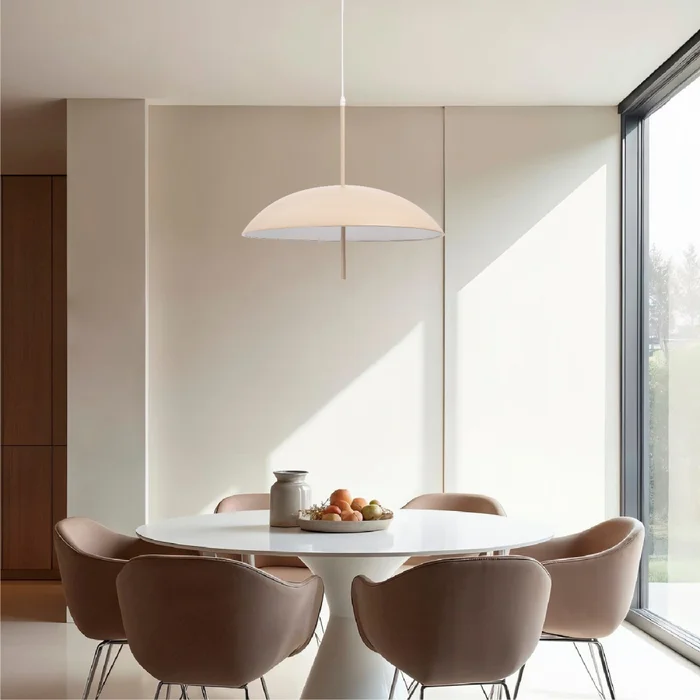 Luminaria Colgante Pauline Medium Beige ø 35 cm en Beige - Lámparas colgantes, Uruguay | Serlux, vista 2