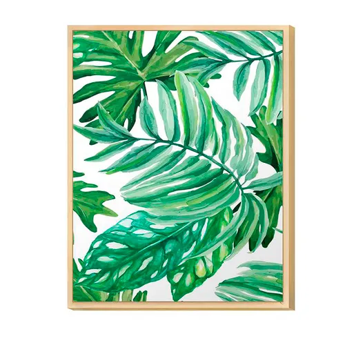 Cuadro / Lámina con marco 30x40CM Hojas y Plantas 5 - Decoración de pared, Uruguay | Alta Gracia Deco