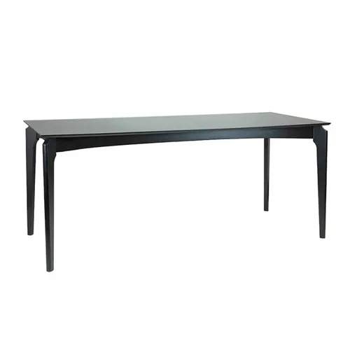 MESA COMEDOR CANELA MADERA NEGRA 159X90X76H - Mesas de comedor, Uruguay | Vinibel