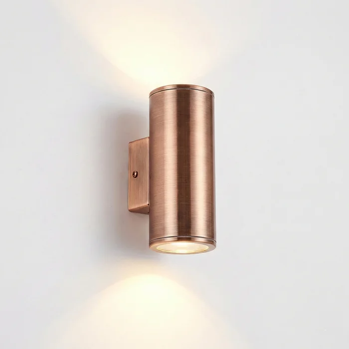 Aplique de Pared Cylix Copper Duo en Cobre - Iluminación, Uruguay | La Perla