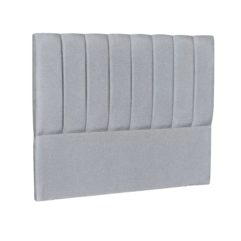 Respaldo La Paloma 2 Plazas – Gris Velvet - Respaldos de cama, Uruguay | Berna home
