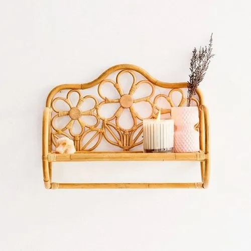 Estanteria de pared flor - Muebles, Uruguay | Decoramuss