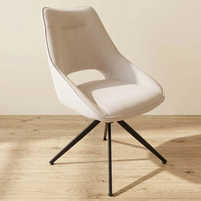 Silla De Oficina Tela-y-polipropileno Blanco Christie en Blanco - Escritorios y sillas de escritorio, Uruguay | Divino