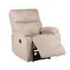 Recliner Manual 1 Cuerpo Tela Natural-beige Nassu Beige en Beige - Sillones y sofás, Uruguay | Divino, vista 3 de 7