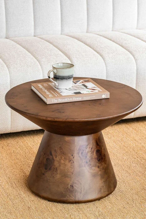 MESA ROOT - 60 X 42 CMS en Marrón - Mesas de living, Uruguay | La Iberica