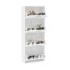 Zapatera 4 puertas - Leonardo en Blanco - Cómodas, Uruguay | Delta Center, vista 1 de 12