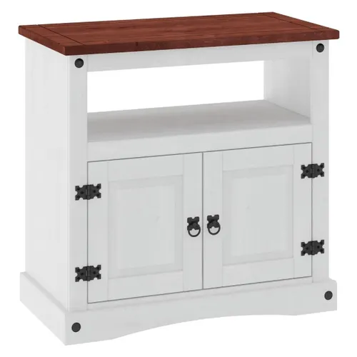 Rack audio / tele CH9168B – Blanco en Blanco - Muebles para TV, Uruguay | Igoa