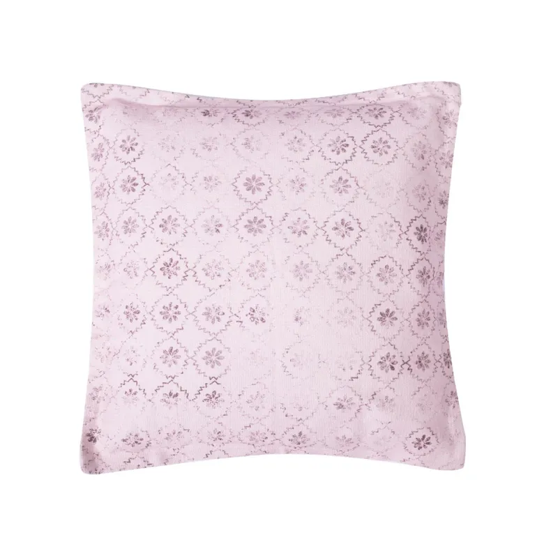 Funda De Almohadón Blanco Algodón Rhodes en Blanco - Textiles, Uruguay | Divino