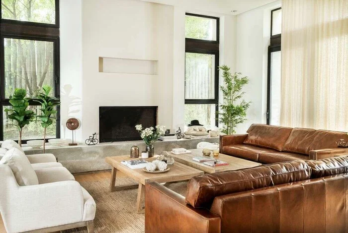 SILLON CUERO ITALIANO - 3 CUERPOS en Marrón - Sillones y sofás, Uruguay | La Iberica, vista 20
