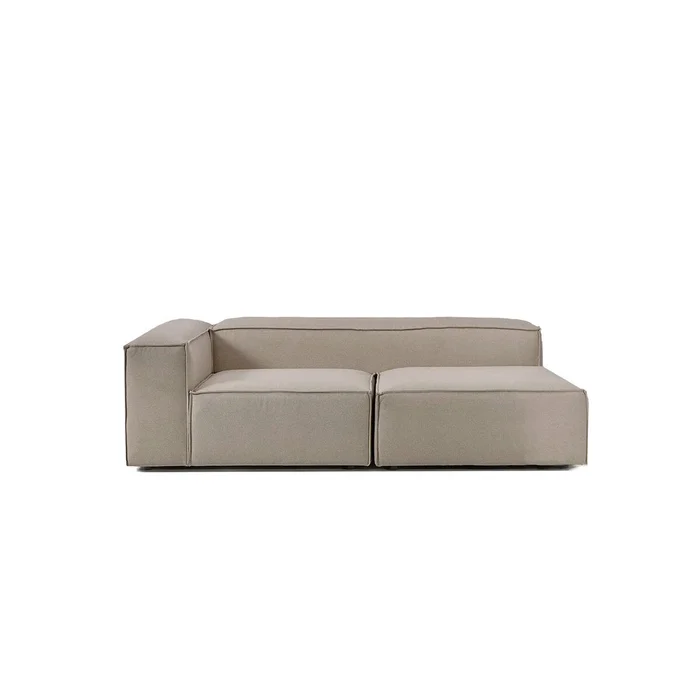 Sillón Nicole Esquinero Doble Izquierdo - Gris en Gris - Sillones y sofás, Uruguay | Samic