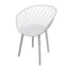 SILLA AYLA GARDEN - COLOR BLANCO en Blanco - Sillas, Uruguay | Champagne Home, vista 1 de 2
