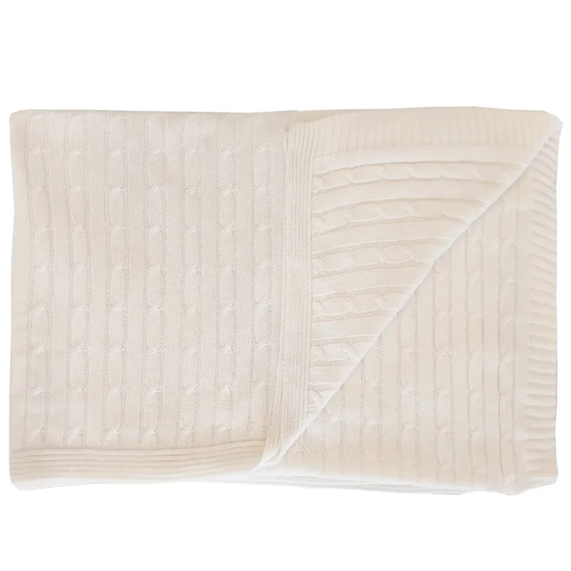 MANTA en Blanco - Textiles, Uruguay | Vivai