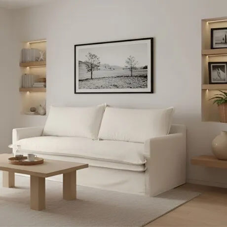 Sillon Warren en Beige - Sillones y sofás, Uruguay | La Cueva Muebles