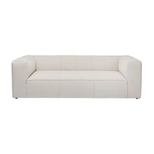SOFA CUBETTO 3.C 220x110x67CM CREMA en Beige - Sillones y sofás, Uruguay | Koz