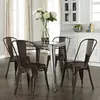 SILLA TOLIX BRONCE METAL COMEDOR - Sillas, Uruguay | Decohogar, vista 3 de 3