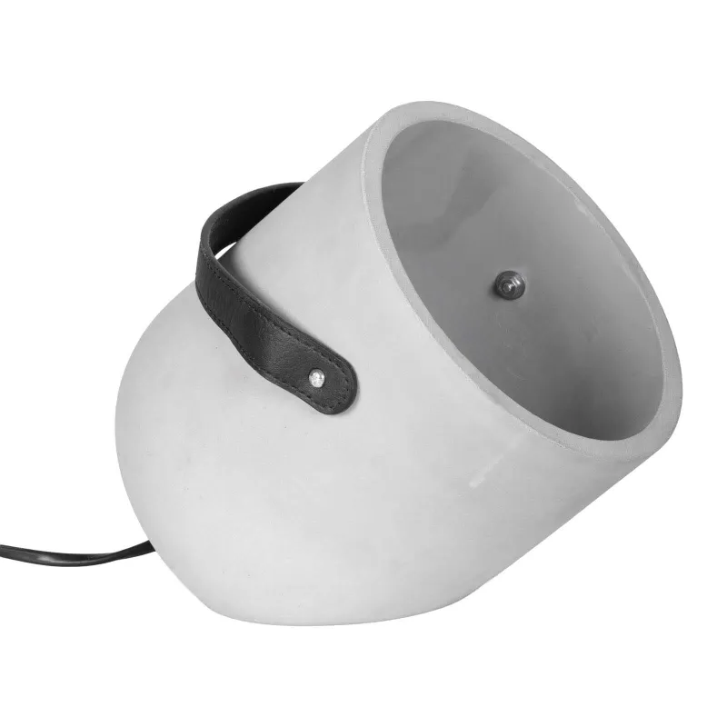 Cemento Blanco Lámpara de mesa ml en Gris - Lámparas de mesa, Uruguay | Le Blanc