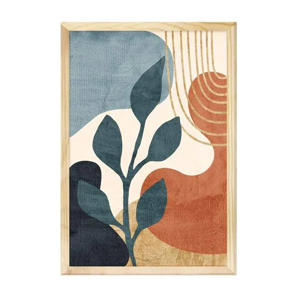 Cuadro / Lámina enmarcada 40x60cm Abstracto 1 - Decoración de pared, Uruguay | Alta Gracia Deco