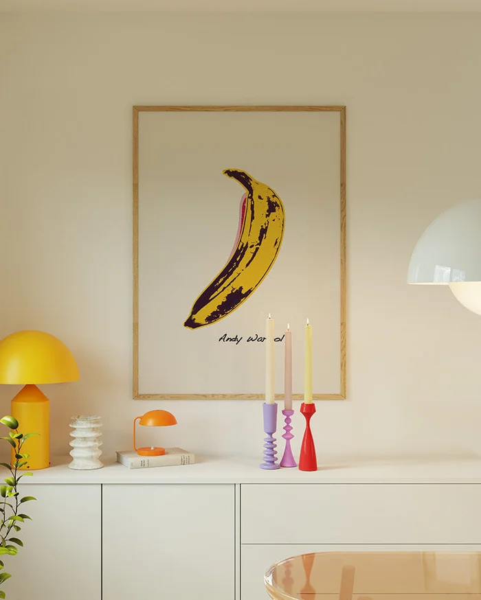 Andy Warhol - Banana en Multicolor - Láminas, Uruguay | La Cuadrería, vista 2