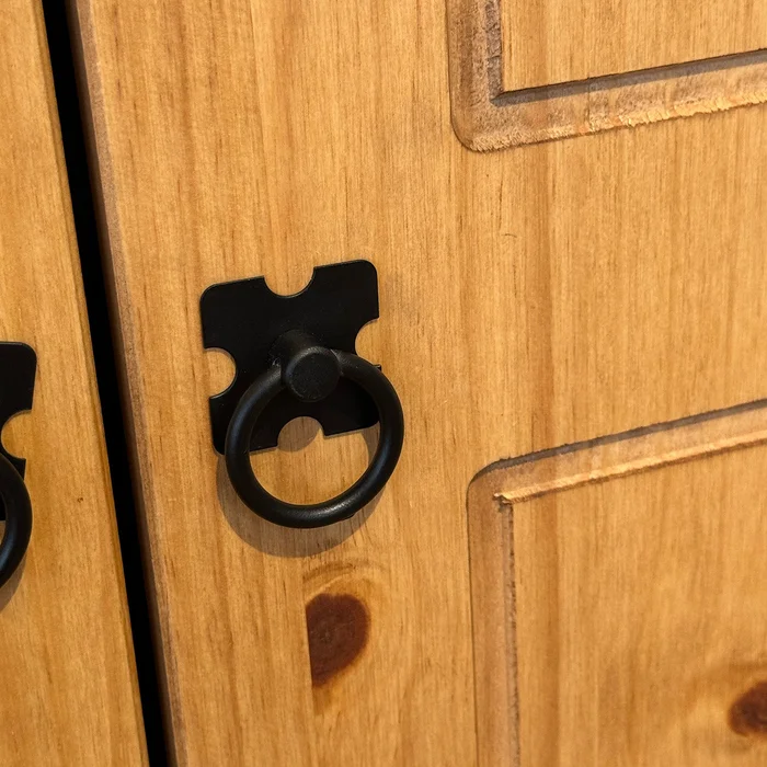 Ropero 4 Puertas - Madera Maciza - Línea Monterrey - Natural en Madera natural - Roperos y placares, Uruguay | Ecowood, vista 7