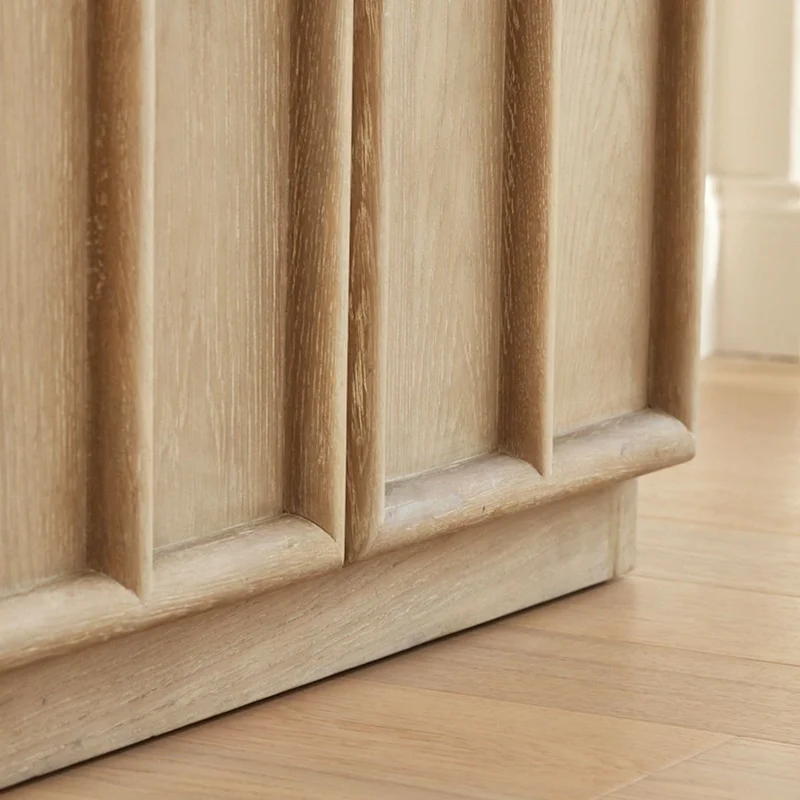 Vajillero Cala 80x40xh180 en Madera natural - Aparadores y recibidores, Uruguay | De Arcos, vista 3