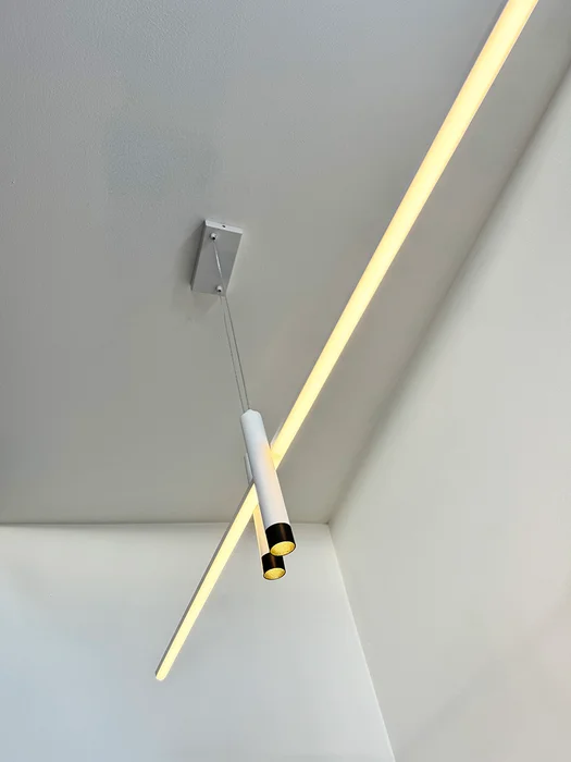 LUMINARIA MIES WHITE en Blanco - Lámparas colgantes, Uruguay | Berlina Store, vista 4
