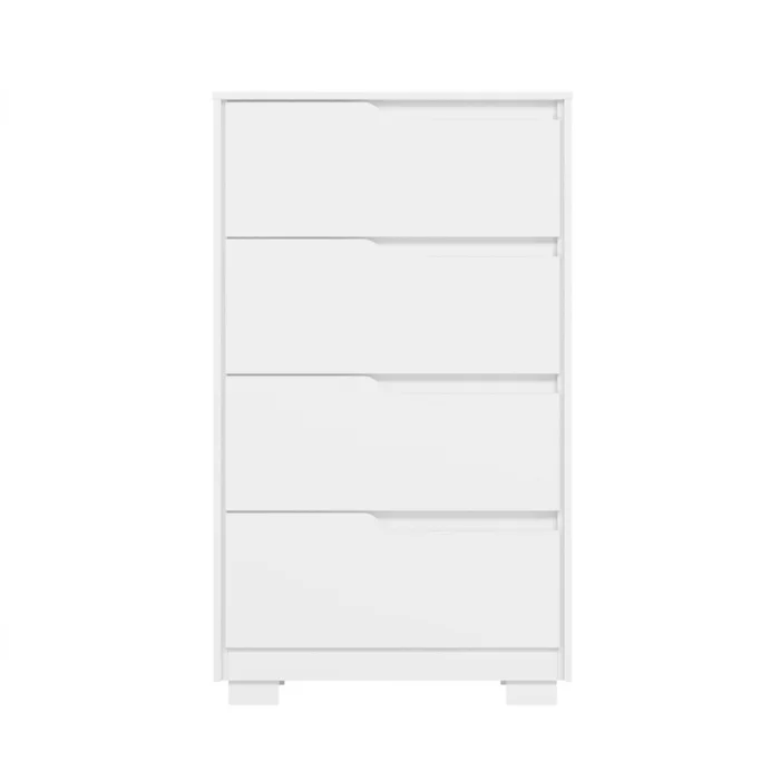 Comoda 4 Cajones - Sole - Blanco en Blanco - Cómodas, Uruguay | Rústico Hogar, vista 4